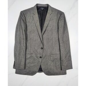 J Crew Ludlow Sport Coat Men's 44R Gray Wool  Blazer